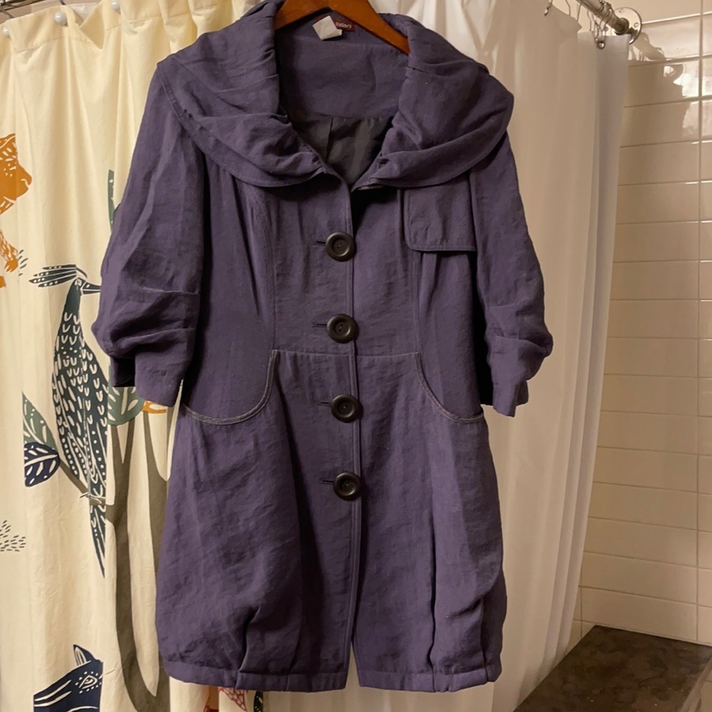 Design Today purple jacket